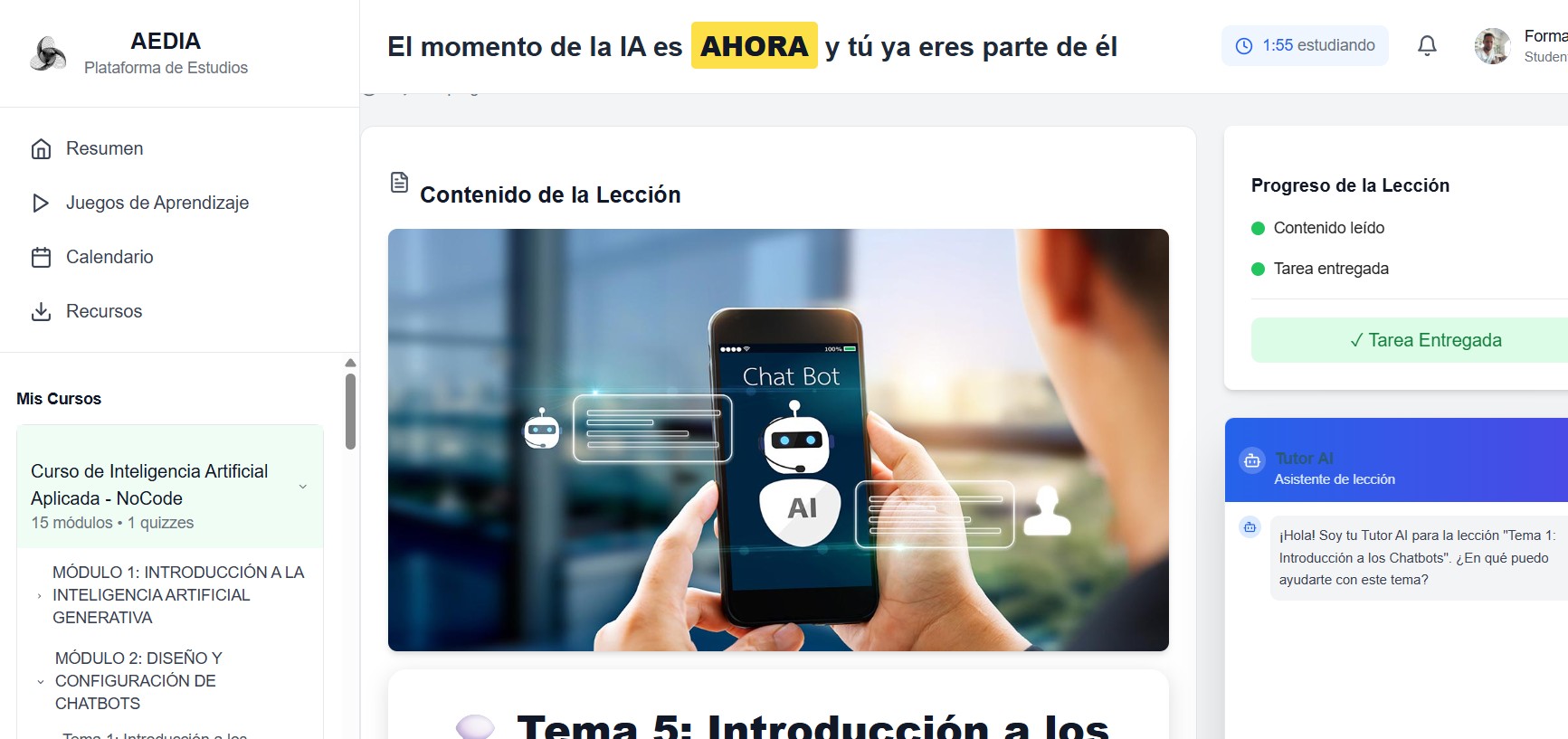 Testimonio de formación AEDIA - imagen 6
